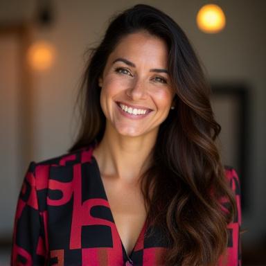 Professional headshot of Sofia Rossi, Creative Director.